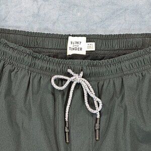 Flint and Tinder Breaker Trunks With Liner in Dark Gray Color XXL. Made in USA.